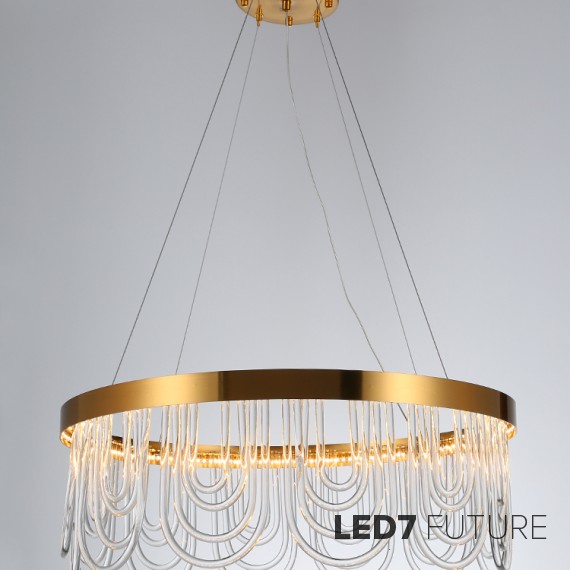 Loft Industry Modern - String Chandelier